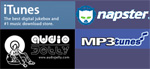 digital distributors of GBM, I tunes, mperia,audiojelly,napster